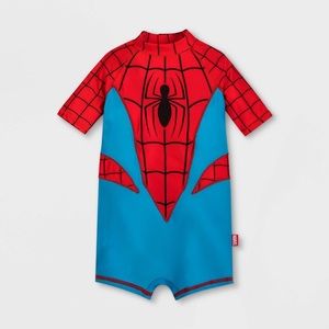 Boy's Marvel Spider-Man Adaptive Swimsuit - Disney Store
